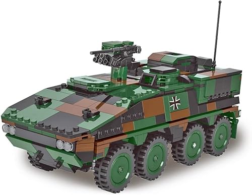 MASUSE Militär Panzer Klemmbausteine, Bausteine Panzer Modellbausatz, Konstruktionsspielzeug für Kinder und Erwachsene (#3) von MASUSE