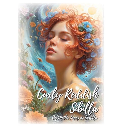 Curly Reddish Sibilla: Mathie und sein Angelical Guia, Sibilla-Karten für Anfänger, intuitiv, mit Videokurs, Schlüsselwörtern in Spanisch, Englisch und Französisch von MATHIE Y SU GUIA ANGELICAL