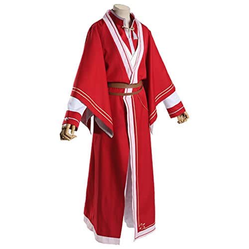 MAVNES Anime Hua Cheng Cosplay-Kostüm, Cheng Hua, Uniformen, Robe, Halloween-Party, Rot, Größe M von MAVNES