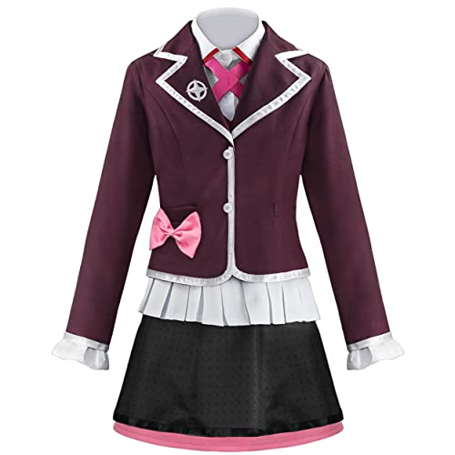 MAVNES Anime Kotoko Utsugi Cosplay Kostüm JK Rock Mit Accessoires Halloween Uniform,Pink-M von MAVNES