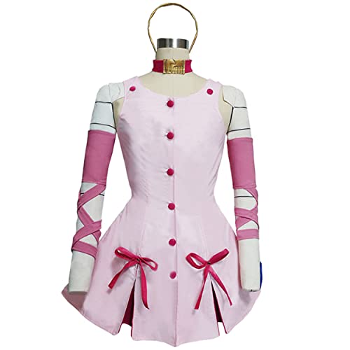 MAVNES Anime Reimi Sugimoto Cosplay Kostüm Rosa Kleid Süßes Und Süßes Uniformes Halloween Outfit,Pink-S von MAVNES