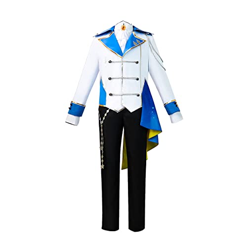 MAVNES Cosplay Kostüm Schule Uniform Volles Sets Mit Accessoires Halloween,Blue-S von MAVNES