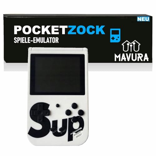 POCKETZOCK Handheld Retro-Minispielkonsole Portable Mobile von MAVURA