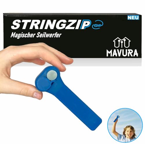 String Zip Magisches Lasso Seilwerfer Fidget Spielzeug Rope Launcher Konzentrationsspielzeug Konzentration Entspannung Anti Stress von MAVURA