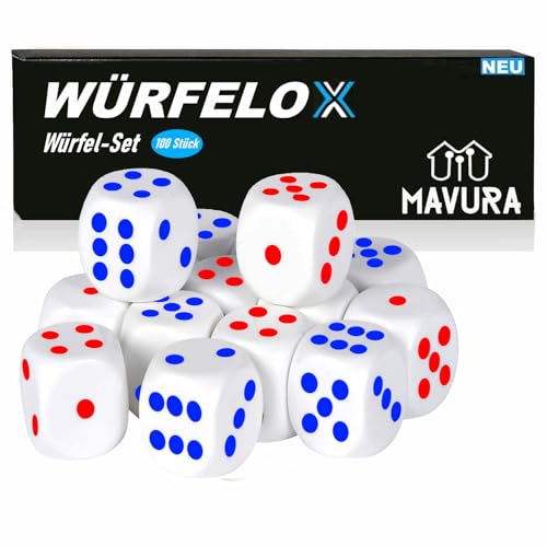 WÜRFELOX Würfel Set Spielwürfel Würfelspiel von MAVURA