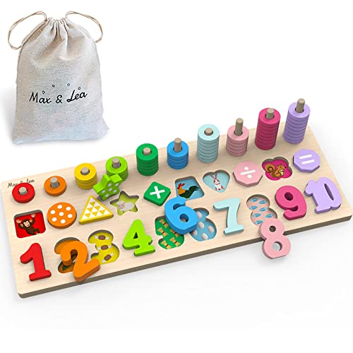 PLAYBOARD Max & Lea - Spielzeug zur Förderung der Entwicklung und Feinmotorik - Multifunktionales, erweiterbares Lernspielzeug - Kinder 1-6 Jahre PLAYBOARD Max & Lea - Spielzeug zur Förderung der Entwicklung und Feinmotorik - Multifunktionales, erweiterbares Lernspielzeug - Kinder 1-6 Jahre von MAX AND LEA