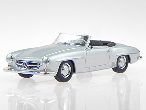 Mercedes W121 190 SL 1955 silber Modellauto 940033130 Maxichamps 1:43 von MAXICHAMPS