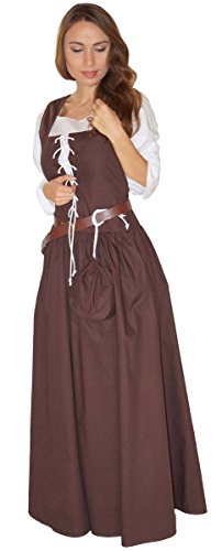 MAYLYNN 14261-L - Mittelalter Kostüm Magd Bäuerin Celia Kleid, Größe L von MAYLYNN