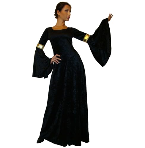 MAYLYNN Mittelalter Kostüm Kleid Elbe Elfe Gothik LARP Damen, schwarz, Gr.XL MAYLYNN Mittelalter Kostüm Kleid Elbe Elfe Gothik LARP Damen, schwarz, Gr.XL von MAYLYNN