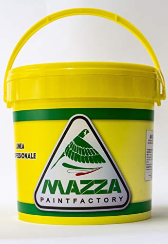 MAZZA Farbe für den Innen- und Außenbereich 5 – 14 Liter (5 Liter, waschbar) von MAZZA