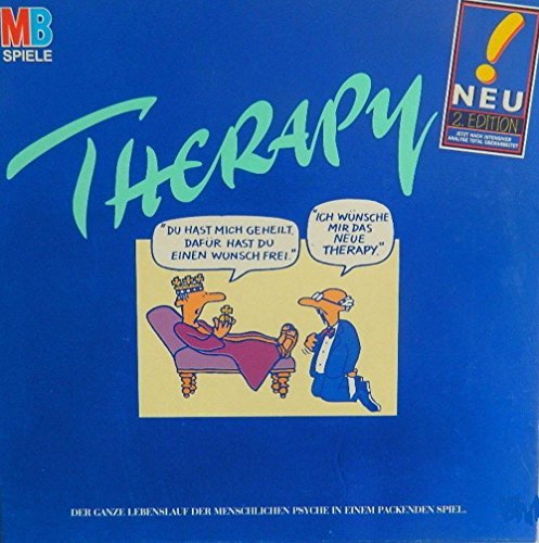 Therapy 2. Edition. Gesellschafts / Partyspiel über Psychologie (Erscheinungsjahr 1994) by MB Spiele von MB jeux