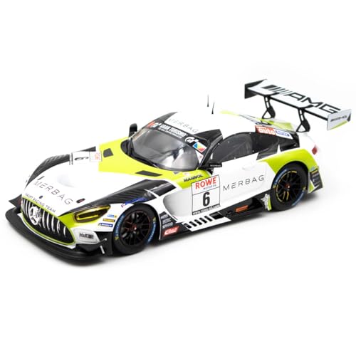 MBA Sport IXO Models komatibel mit Mercedes AMG GT3 Evo #6 HRT NLS Nürburgring 2022 1:18, HRT-I-AMG-22-1806-NLS von MBA Sport