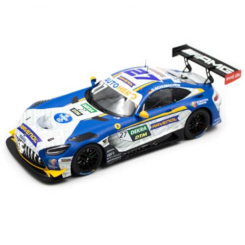 MBA Sport IXO Models komatibel mit Mercedes AMG GT3 Evo David Schumacher #27 Winward Racing DTM 2022 1:18, WWR-I-AMG-22-1827-DTM von MBA Sport