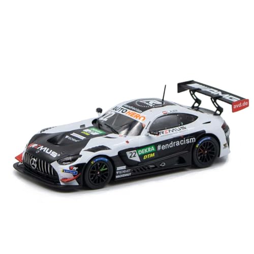 MBA Sport IXO Models komatibel mit Mercedes AMG GT3 Evo Lucas Auer #22 Winward Racing Sieger DTM Hockenheim 2021 1:43 von MBA Sport