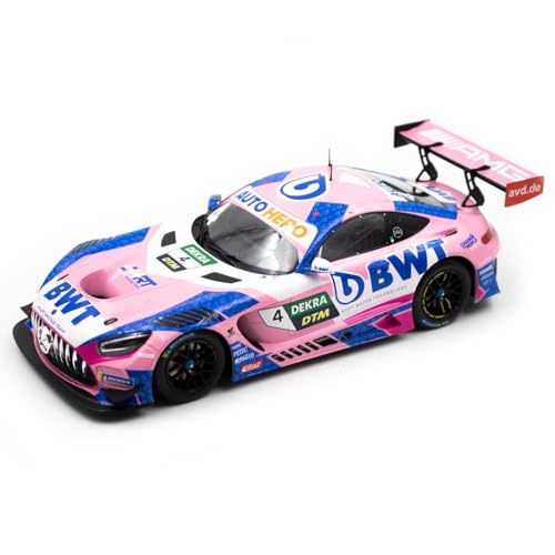 MBA Sport IXO Models komatibel mit Mercedes AMG GT3 Evo Maximilian Götz #4 HRT DTM Champion 2021 1:18, HRT-I-AMG-21-1804-DTM von MBA Sport