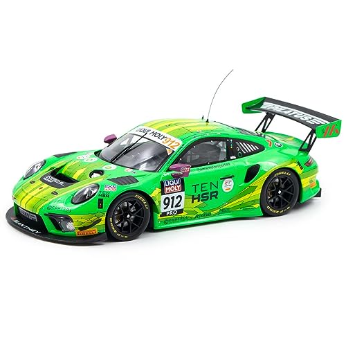 MBA Sport IXO Models kompatibel mit Manthey-Racing 911 GT3 R #912-2. Platz 12h Bathurst 2023 1:18 von MBA Sport