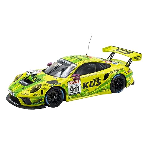 MBA Sport IXO Models kompatibel mit Manthey-Racing Porsche 911 GT3 R - 2022 Sieger NLS 1 Nürburgring #911 1:18 von MBA Sport