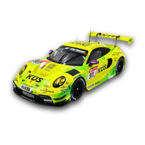 MBA Sport IXO Models kompatibel mit Manthey-Racing Porsche 911 GT3 R - 2023 24h Rennen Nürburgring #911 1:18 von MBA Sport