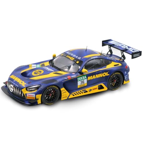 MBA Sport IXO Models kompatibel mit Mercedes AMG GT3 Evo Arjun Maini #36 HRT DTM 2024 1:18 von MBA Sport