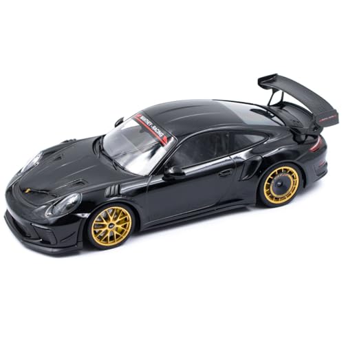 MBA Sport Manthey-Racing 911 GT3 RS MR 1:18 schwarz Collector Edition kompatibel mit Porsche von MBA Sport