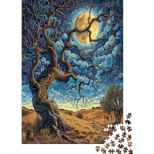 Baum des Lebens Puzzle 1000 Teile Puzzle Erwachsene Schwieriges Schwer Puzzle Für Erwachsene Und Kinder Ab 14 Jahren Puzzel 1000pcs (75x50cm) von MBAHEUURR