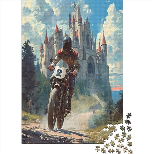 Dirt Bike 1000 Teile Puzzle, Puzzles Für Erwachsene, 1000 Teile Puzzlespiel Für Jugendliche & Erwachsene Puzzlespiel Puzzel 1000pcs (75x50cm) von MBAHEUURR