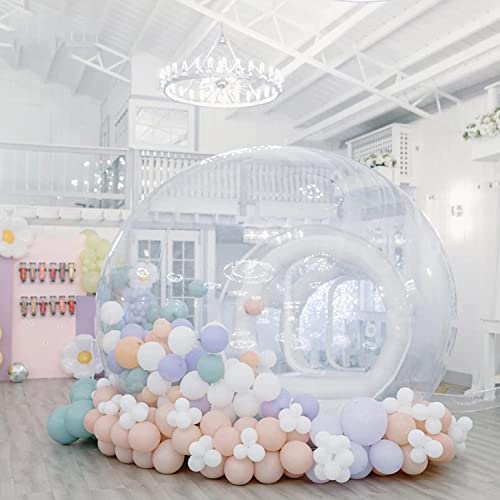 Aufblasbare Kuppel Bubble House im Freien - Geeignet Für Camping, Hochzeiten, Geburtstagsfeiern - Künstler Aufblasbares Bubble House Zelt,10Ft von MBCEYLSTUB