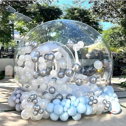 Kuppelzelt für den Außenbereich, aufblasbares Blasenzelt für Camping, Hochzeiten und Partys, ideal für Ballonkunst und Geburtstage, 3 m von MBCEYLSTUB
