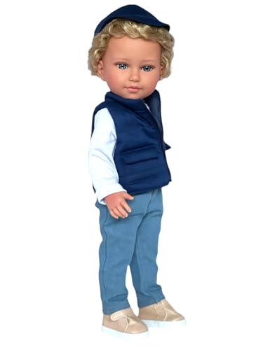 Kennedy and Friends Komplette Outfits für 45.7 cm Fashion Girl Puppen - 18 Zoll Puppenkleidung, die für alle 45.7 cm Puppen passt (Blaues Set für Jungenpuppen) von MBD