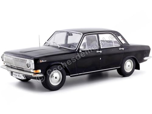 Kompatibel mit 1967 Wolga M24 Schwarz 1:18 MC Group 18013 von MC Group