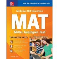 McGraw-Hill Education Mat Miller Analogies Test, Third Edition von McGraw-Hill Companies