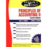 Schaum's Outline of Principles of Accounting II von McGraw Hill Trade