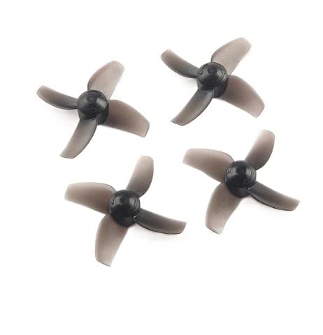 MCHkR 12 Paare 40 mm 4 PC-Propeller 1,0 mm Loch CW CCW kompatibel mit Mobula7 FPV Racing Drone Quadcopter von MCHkR