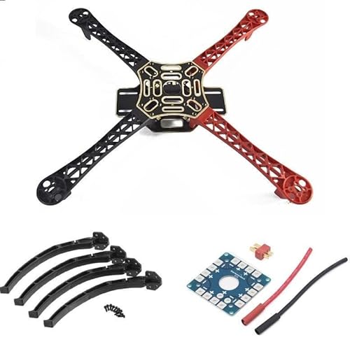 MCHkR F450 Drone Kamera Rahmen Kit kompatibel mit RC Multicopter Quadcopter Heli Multi-Rotor und Fahrwerk(Combo) von MCHkR