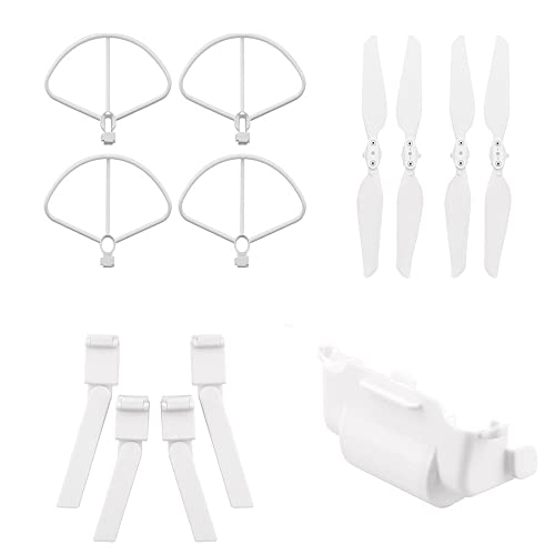 MCHkR Schutz Abdeckung Objektiv Kappe Für X8 SE 2020 2022 Kompatibel Staubdicht Fall Protector Montieren Drone Zubehör(White Set) von MCHkR