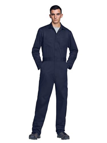 MCJC Overall für Erwachsene, Marineblau, Halloween, Horror-Killer-Kostüm für Herren, Blau, Small von MCJC