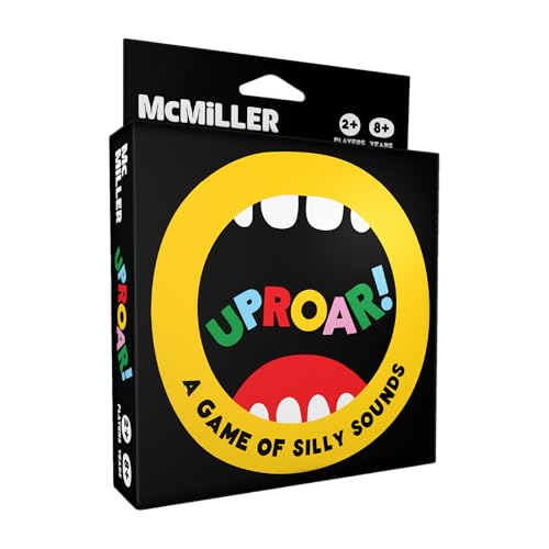 UPROAR! Familien-Kartenspiel mit Sound – lustiges schnelles Spiel für Kinder ab 7 Jahren, Eltern und Jugendliche, leicht zu erlernen, 2–6 Spieler, 10–20 Minuten, Reisegröße, ideal für UPROAR! Familien-Kartenspiel mit Sound – lustiges schnelles Spiel für Kinder ab 7 Jahren, Eltern und Jugendliche, leicht zu erlernen, 2–6 Spieler, 10–20 Minuten, Reisegröße, ideal für von MCMILLER ENTERTAINMENT
