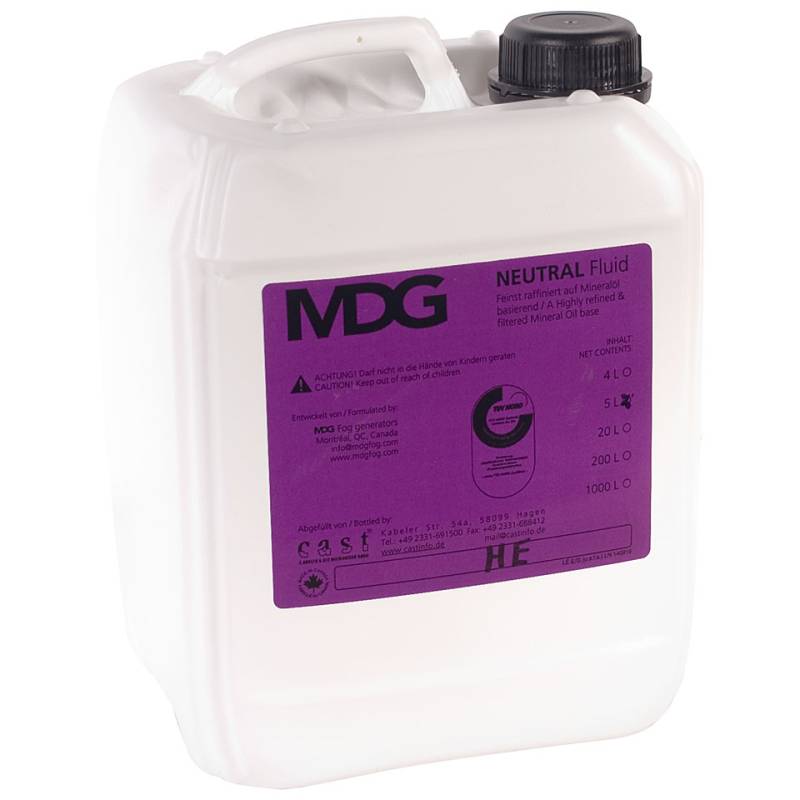 MDG Neutral Fog Fluid 5L Fluid von MDG