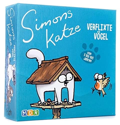 MDR, Simons Katze Verflixte Vogel - Simon's cat - Kartenspiele Fur Die Ganze Familie - Gesellschaftsspiele Kinder - Weihnachten Spiel von MDR