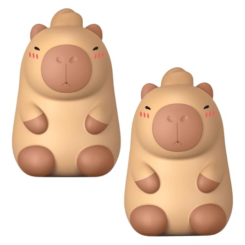 MEAKTSMI 2pcs Press Wasserpistole Für Kinder Outdoor Fighting Toy Fun Geschenkparty Bevorzugt Beach Pool Capybara Wasserspritztübung Spielzeug von MEAKTSMI