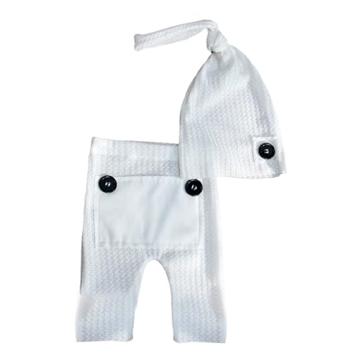 MEAKTSMI Baby Fotografie Requisiten Für Säuglinge Kleinkinder Neugeborene Fotoshooting Kleidung Fotografie Kostüm Kleidung Hose Outfit von MEAKTSMI