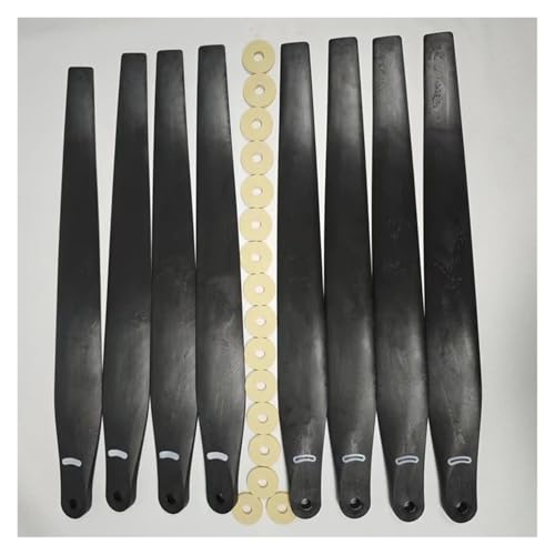 8 stücke 5627 Propeller Klinge Nylon mit Carbon Faser CW CCW for D-JI Agras T60 Drone(8pcs Black) von MEATZLBK