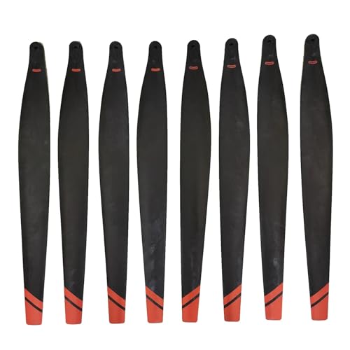 Carbon Fiber Nylon Paddel Klapp Propeller R5413U R5415L Klinge CW/CCW for D-JI T50 Landwirtschaft Anlage Drone Zubehör(5415L 8Pcs) von MEATZLBK