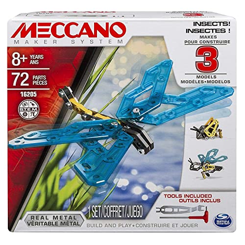 Meccano 6026714 Spielzeug-3 Model Set, Insects von MECCANO