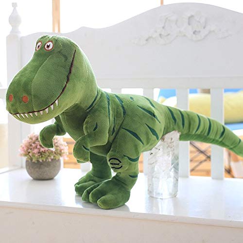 MEDFL 40/55/70 / 100cm Kuscheltier Dinosaurier Kuscheltier Stehend Dino Plüschpuppe Grün/Grau Tiere Dino Kids Geschenksammlung 40cm Grün von MEDFL