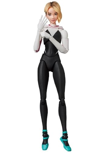 MEDICOM TOY MAFEX Spider-Gwen-Gwen (Gwen Stacy) inkl. original stabiler Schutzhülle. Japan Import., Originalprodukte von MEDICOM TOY