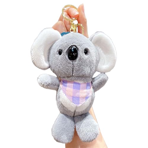 MEELYHOME Koala-Schlüsselanhänger, Koala-Schlüsselanhänger, Taschenanhänger, hängende Ornamente, Handy-Charm-Dekorationen für Mädchen von MEELYHOME