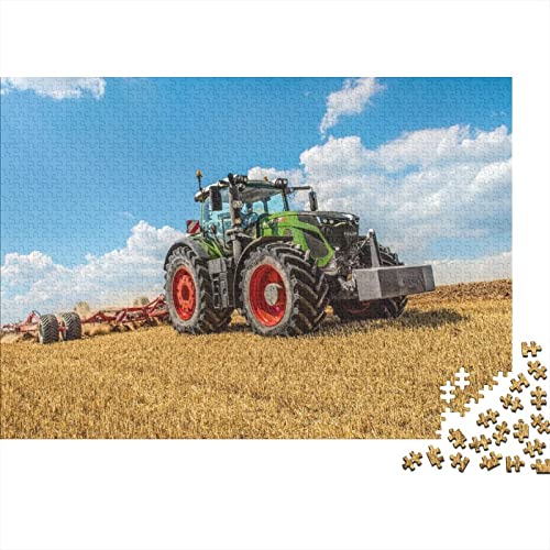 1000 Teile Puzzle für Erwachsene,Landwirtschaftswerkzeuge,Traktoren,Holzpuzzle,kreatives Holzpuzzle,unmögliches Puzzle,Brain Challenge-Puzzle für Jugendliche,75x50cm von MEFESE