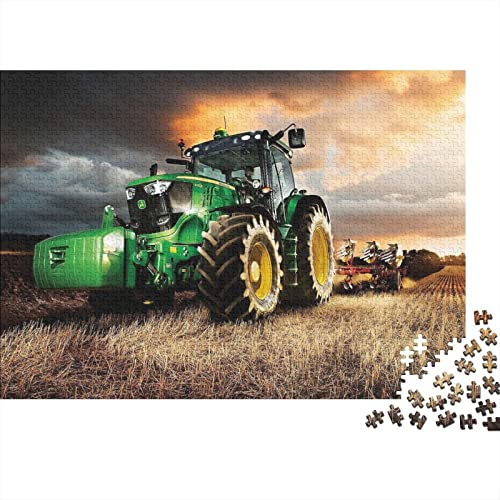 1000 Teile Puzzle für Jugendliche,Landwirtschaftswerkzeuge,Traktoren,Puzzles,Erwachsenenpuzzle,Holzpuzzles,Dekompressionsspiel,Spielzeugpuzzles,75x50cm von MEFESE