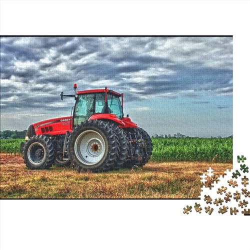 300 Teile Puzzle,Landwirtschaftliche Werkzeuge,Traktoren,Puzzle,Spiel,Geburtstagsgeschenke,Puzzles,dekoratives Puzzle für Erwachsene und Jugendliche,40x28cm von MEFESE